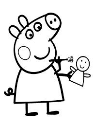 Dibujos Para Colorear De Peppa