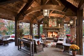 Mike niehaus construction louvered roof patio and solar screens: 49 Outdoor Living Room Design Ideas