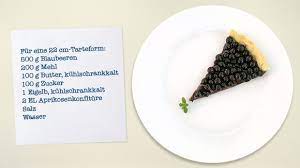 blaubeertarte rezeptor blaubeertarte lebensmittel essen essen und trinken