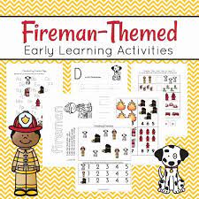 Fire, firefighter, safety lessons, activities, crafts, and printables. Free Firefighter Printables For Preschool And Kindergarten