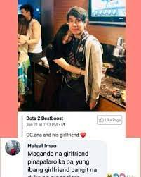 Ana #og #dota match id: Jar Og Ana And His Girlfriend Maganda Na Girlfriend Pinapalaro Ka Pa Yung Ibang Airlfriend Panait Na Ifunny