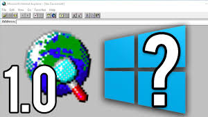 Although internet explorer 11 comes already installed on windows 10, if you accidentally deleted it, you can download and reinstall it by following the steps in how to reinstall or repair internet explorer. Internet Explorer 1 0 On Windows 10 Youtube
