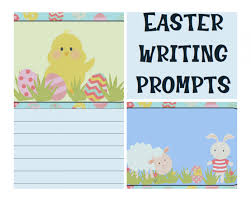 15 easter writing prompts to get your kids writing. Easter Themed Writing Prompts Keepsake Journal Printable