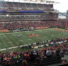 breakdown of the paul brown stadium seating chart