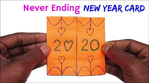 People always enjoy receiving a handmade greeting card for any occasion. Never Ending New Year Card How To Make Greeting Card For New Year 2020 Diy New Year Cards Video Dailymotion