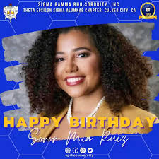 Congratulations to Tau Alpha Chapter Soror Charisma Franklin