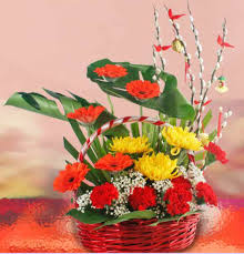 Cny flowers | may you & your loved ones have a joyous & prosperous lunar new year! Pin By Daniel Letunowsky On Chinese New Year Chinese New Year Flower Basket Flower Arrangements Flowers