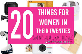I know it can be tough to get a gift for a woman in 20s, with there picky nature. 20 Gifts For Women In Their 20s Trendy Fun For Her Birthday Gifts For Women Great Gifts For Women Gifts For Women