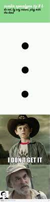Scumbag Little Carl Walking Dead Funny I Laughed Walking Dead Memes