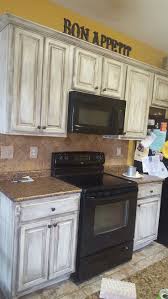Then follow the steps in the video, starting with the vaseline then blue chalk paint. 2 Day Distressed White Chalk Painted And Glazed Kitchen Cabinets No Priming No Distressed Kitchen Cabinets Distressed Kitchen Cabinets Diy Distressed Kitchen