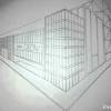 Interior & city corner sketch part 1подробнее. 1