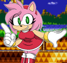 Amy Rose is here by JoashuOWO -- Fur Affinity [dot] net
