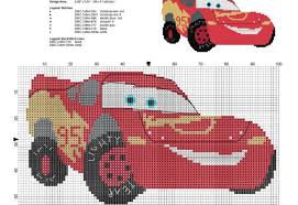Plus, use our caption/border maker tool to chart your own words. Lightning Mcqueen Disney Cars Cross Stitch Pattern Archives Free Cross Stitch Patterns Simple Unique Alphabets Baby