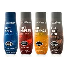 Sodastream Diet Fountain Sparkling Drink Mix Variety Pack 440ml Pack Of 4 Soda Stream Sparkling Drinks Best Soda