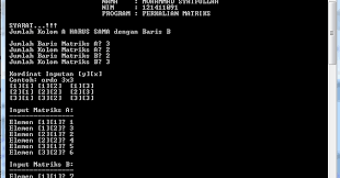 Contoh Soal Matriks Ordo 5 5 Ilmusosial Id