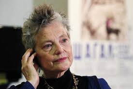 MOSCOW REGION, RUSSIA -- NOVEMBER 15, 2019: Marc Chagall s granddaughters Bella  Meyer (L) and Meret