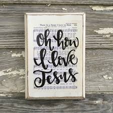 Oh How I Love Jesus Hymn Board Hand Lettered Wood Sign By Imperfectdust On Etsy Https Www Etsy Com Listing 279329144 Oh How I Hymnal Crafts Hymn My Love