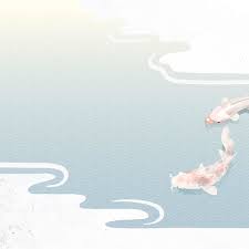 Download Premium Vector Of Vintage Koi Fish Decorated Background 1219946 Fish Background Koi Fish Chinese Background