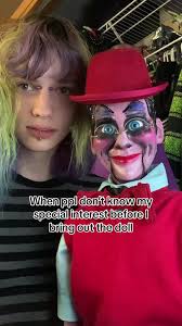 I like ventriloquist figures and i want more >:3 #ventriloquist  #ventriloquism #autistic #autisim #puppet #dummy #ventriloquistdummy