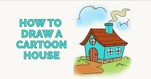 Draw the first part of the house. How To Draw A Cartoon House In A Few Easy Steps Easy Drawing Guides
