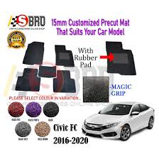 Honda civic bekas 2020 dijual mulai dari rp 53,65 juta. Honda Civic Fc 2016 2021 Precut Pvc Coilmat Carpet Karpet 15mm Thikness Shopee Malaysia