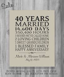 More images for what to do on your parents anniversary » 40 Year Anniversary Gift For Parents Personalize Your Words Etsy 40th Anniversary Gifts Anniversary Gifts 40 Years Anniversary Gifts For Parents