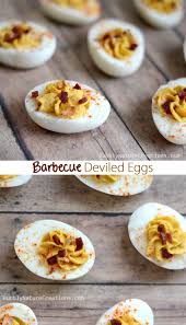 Barbecue Deviled Eggs Sprinkle Some Fun Recipe Deviled Eggs Devilled Eggs Recipe Best Food