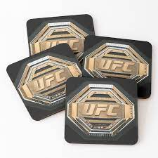 Mixed Martial Arts Fighter Champion Belt Coasters By Under Thetable Mixed Martial Arts Martial Arts Ufc Belt
