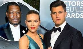 With michael che, reggie conquest, greer barnes, cedric cannon. Colin Jost Wants Snl Pal Michael Che To Object During His Upcoming Wedding To Scarlett Johansson Daily Mail Online