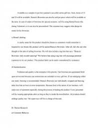 A business plan is a guide for how a company will achieve its. Business Plan Brownies Term Papers