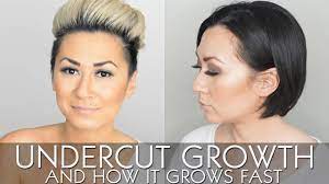 My Undercut Growth And How It Grows Fast Growing Out Undercut Undercut Hairstyles Growing Short Hair