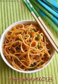 Schezwan Noodles Recipe How To Make Schezwan Veg Noodles Recipe Sharmis Passions Noodle Recipes Veg Noodles Recipe Recipes