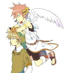 Link And Pit Zelda X Kid Icarus Fan Art Super Smash Bros Brawl Super Smash Bros Game Smash Bros