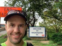 Close isn't good enough as man covers the D.C. map