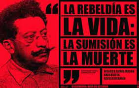 Ficha ilustrativa del acto Magonismo, la revolucion desconocida, celebrado  en el Foro Alicia de la ciudad de México el 23 de noviembre del 2010, en el  que participaron Armando Bartra, Omar Cortes,