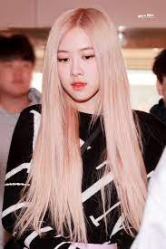 Blackpink Photos Rose Rose Hair Color Rose Hair Hair Color Pink