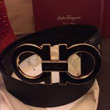 Salvatore ferragamo black leather and gold gancini. Salvatore Ferragamo Accessories All Black Gold Buckle Ferragamo Belt Poshmark