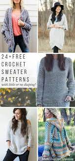 Is it possible to make a beautiful jacket with a doily pattern? 25 Easy Free Crochet Sweater Patterns You Ll Actually Want To Wear Crochet Sweater Pattern Free Crochet Sweater Sweater Crochet Pattern