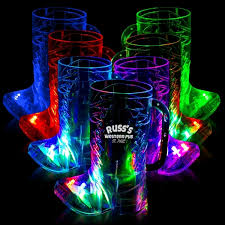 Promotional 16 Oz Cowboy Boot Light Up Cup Customized 16 Oz Cowboy Boot Light Up Cup Promotional Plastic Light Up Glasses