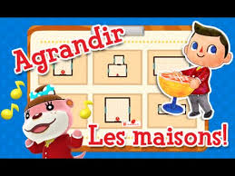 Animal Crossing Happy Home Designer Agrandir Les Maisons Youtube