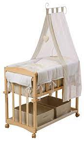 Roba stubenbett 4 in 1, beistellbett 'kleine wolke' babybett, wiege & bank, mit ausstattung bicolor. Roba Stubenbett 4 In 1 Liebhabar Vorstellung Bewertung