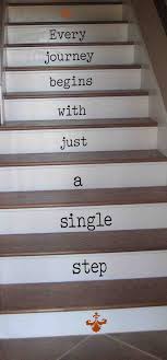 Every Journey Single Step Wall Decal Stair Quotes Stairs Stair Art