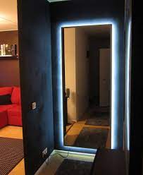 Ikea Mirror Transformed With Nightclub Chic Led Lighting Room Ideas Bedroom Bedroom Setup Home Room Design