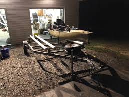 It suits a variety of excursions and is ideal for longer trips. Converted A Tandem Wave Runner Trailer To A Kayak Trailer New Hardware Lights Safety Chains Pvc Bunks And Spare Tires Ready For A Fresh Saltwater Trip To Florida Next Is An