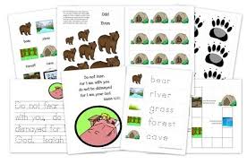 We Re Going On A Bear Hunt Printables Free Printables Educational Freebies Preschool Preschool Books