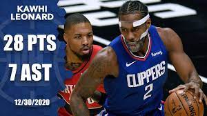 Leonard to miss at least game 5 after suffering injury monday. Kawhi Leonard Returns From Injury To Lead Clippers Vs Trail Blazers Highlights Nba On Espn The Global Herald