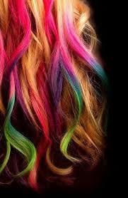 Hair chalking is great way to temporarily add color to your hair extensions. Hair Chalk Hair Styles Dipped Hair Dip Dye Hair