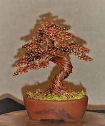 Driftwood sculpture perfect as a gift for any. 170 Annealed Copper Wire Tree Sculpture Sculpture By Ricks Tree Art
