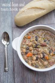 Mixed Bean And Ham Hock Soup Tastes Lovely Ham Hock Soup Ham Hock Recipes Bean Soup Recipes