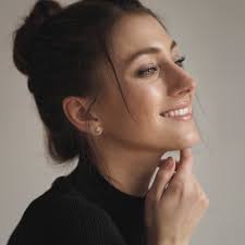 Orecchino Croce Uomo Feilok Retro Punk Skull Rose Orecchini Stud Per Gli  Uoini In Acciaio Orecchini Croce Uomo